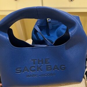Marc jacobs mini sack cobalt blue 💯authentic